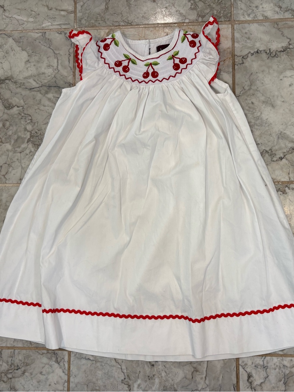 Lil Cactus Girls Cherries Dress Size 4Y